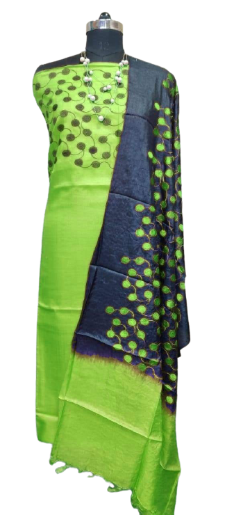 Pure Tussar Silk Suit SILK ZONE