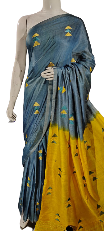 Khatan Silk Embroidery Saree SILK ZONE