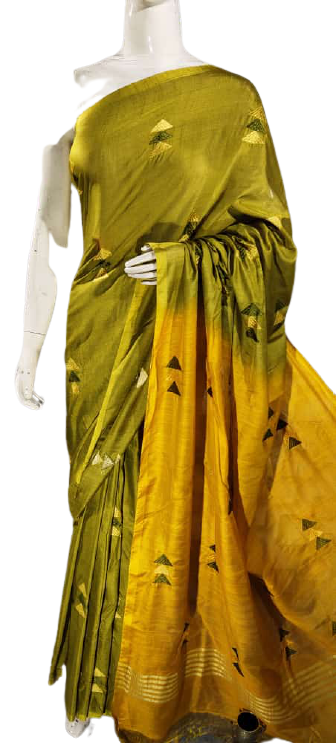 Khatan Silk Embroidery Saree SILK ZONE