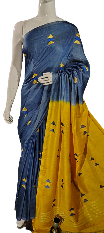 Khatan Silk Embroidery Saree SILK ZONE