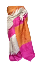 Pure Tussar Silk print saree