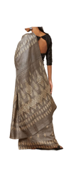 Pure Tussar Silk print saree