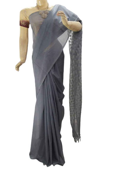 Soft Silk Cutwork Saree M J HANDLOOM