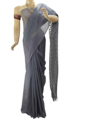 Soft Silk Cutwork Saree M J HANDLOOM