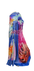 Pure Tussar Silk print saree