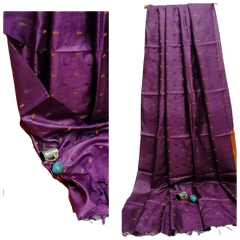 Tussar Silk Embroidery Saree SILK ZONE