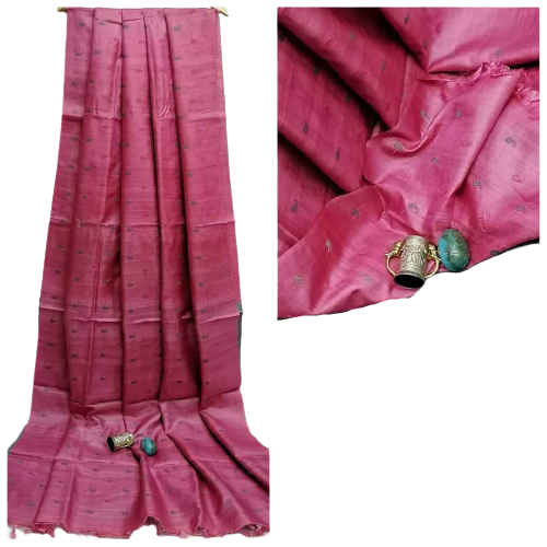 Tussar Silk Embroidery Saree SILK ZONE