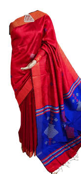 Tussar Dupion Silk Saree SILK ZONE