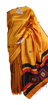 Tussar Dupion Silk Saree SILK ZONE