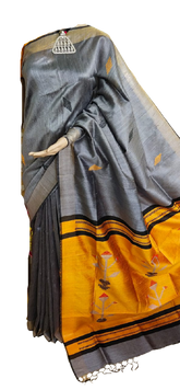 Tussar Dupion Silk Saree SILK ZONE