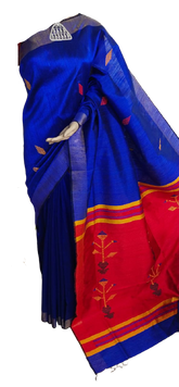 Tussar Dupion Silk Saree SILK ZONE