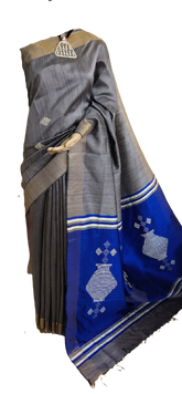Tussar Dupion Silk Saree SILK ZONE