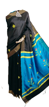 Tussar Dupion Silk Saree SILK ZONE