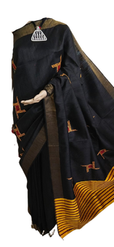 Tussar Dupion Silk Saree SILK ZONE