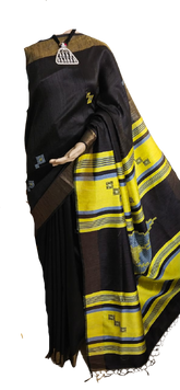 Tussar Dupion Silk Saree SILK ZONE
