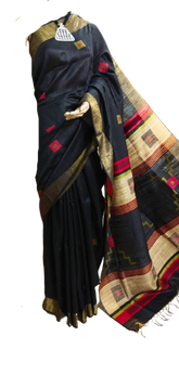 Tussar Dupion Silk Saree SILK ZONE