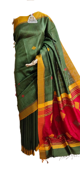 Tussar Dupion Silk Saree SILK ZONE