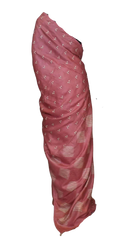 Tussar Silk Hand Embroidery Cutwork M J HANDLOOMS