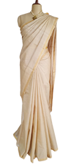 Tussar Kosa Silk Plane Saree M J HANDLOOMS