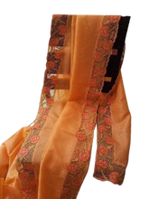 Tussar Silk Hand Embroidery Cutwork SILKZONE