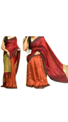 Pure Linen Saree M J HANDLOOMS