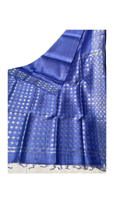 Organza Linen Cutwork Saree M J HANDLOOM