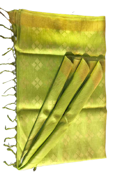 Organza Linen Cutwork Saree SILK ZONE