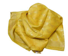 Organza Linen Cutwork Saree M J HANDLOOMS