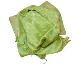 Organza Linen Cutwork Saree M J HANDLOOMS