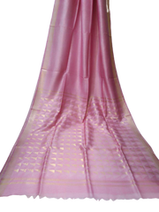 Organza Linen Cutwork Saree M J HANDLOOMS