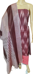 Ikkat Cotton Suit M J HANDLOOM