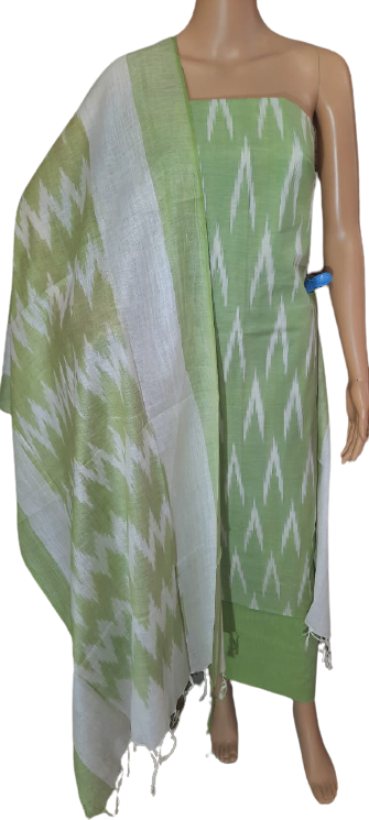 Ikkat Cotton Suit M J HANDLOOMS