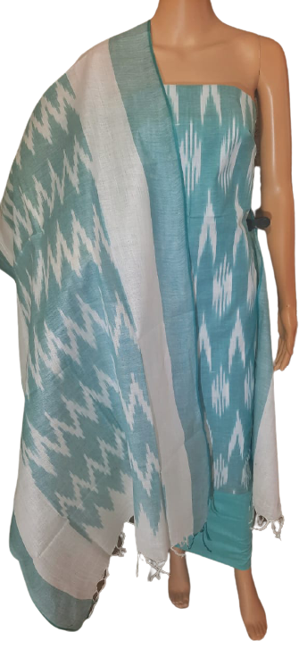 Ikkat Cotton Suit M J HANDLOOMS