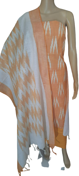 Ikkat Cotton Suit M J HANDLOOMS