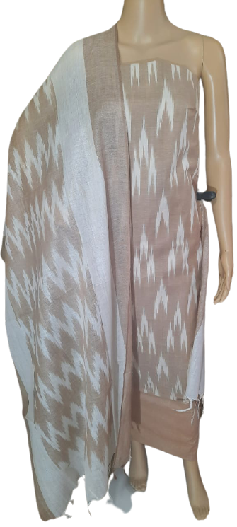 Ikkat Cotton Suit M J HANDLOOMS