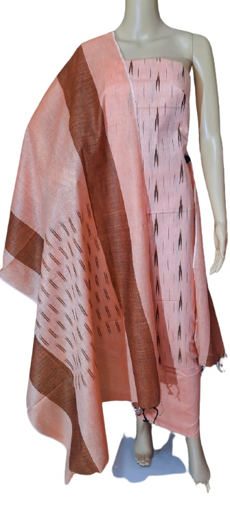 Ikkat Cotton Suit M J HANDLOOMS