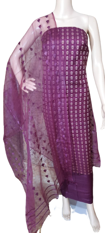 Soft Silk Suit M J HANDLOOMS