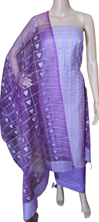 Soft Silk Suit M J HANDLOOM