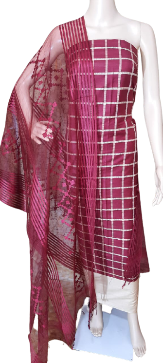 Soft Silk Suit M J HANDLOOMS