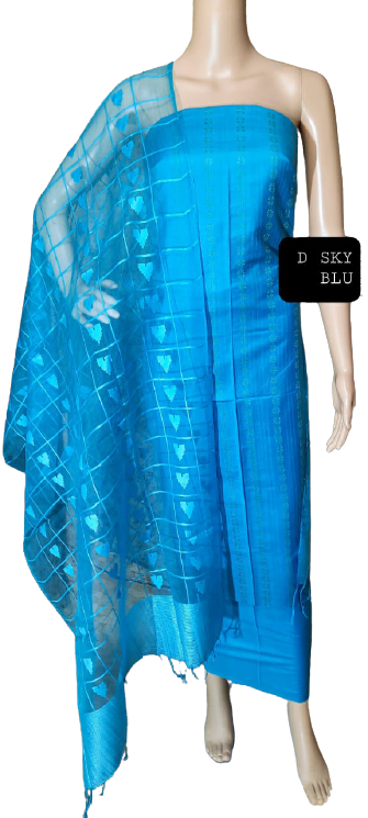 Soft Silk Suit M J HANDLOOM