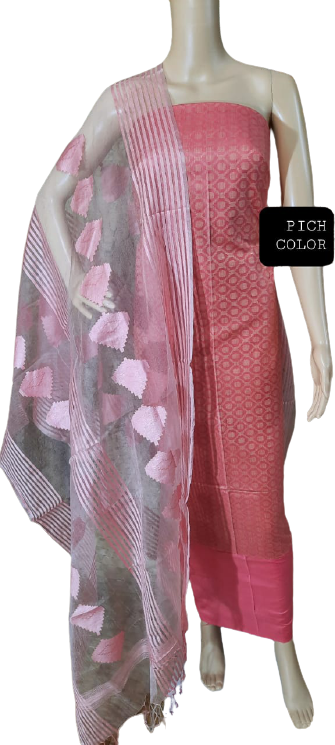 Soft Silk Suit M J HANDLOOM
