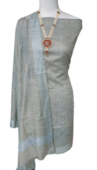 Soft Silk Embroidery Suit M J HANDLOOM