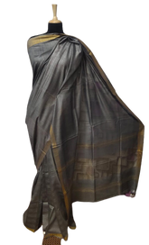 Tussar Munga Silk Saree HIND SILK