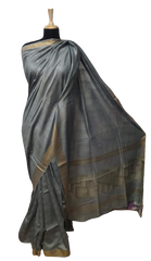 Tussar Munga Silk Saree HIND SILK