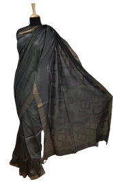 Tussar Munga Silk Saree HIND SILK