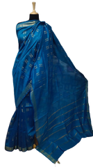 Tussar Munga Silk Zari Butta Saree HIND SILK