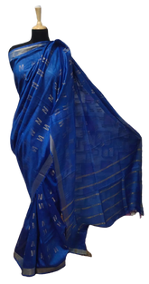 Tussar Munga Silk Zari Butta Saree HIND SILK