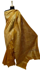 Tussar Munga Silk Zari Butta Saree HIND SILK