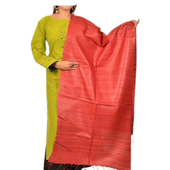 Mulberry Ghicha Silk Dupatta SABIR