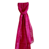 Mulberry Ghicha Silk Dupatta SABIR